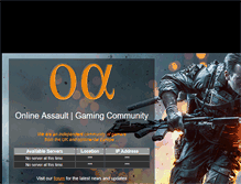 Tablet Screenshot of online-assault.com